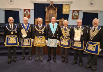 Double celebration at Lord Roborough Lodge